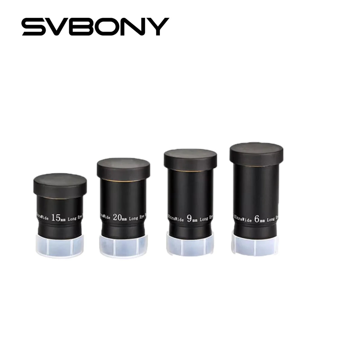 SVBONY 6mm Ultra Wide Angle Eyepiece - 1.25", 68° FOV, Fully Multi-Coated For Telescopes