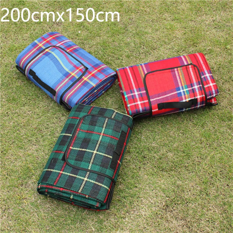 VILEAD Folding Waterproof Picnic Mat – Lightweight, Moisture-Proof Outdoor Camping Rug