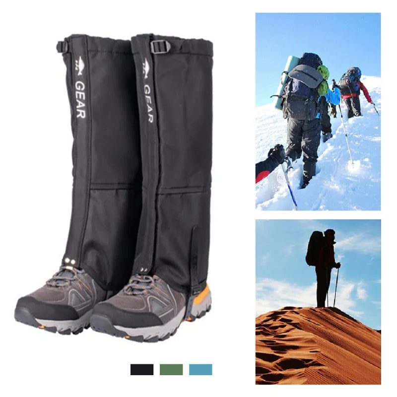 MARSNOW Waterproof Snow Legging Gaiters for Hiking, Skiing, Climbing and Camping