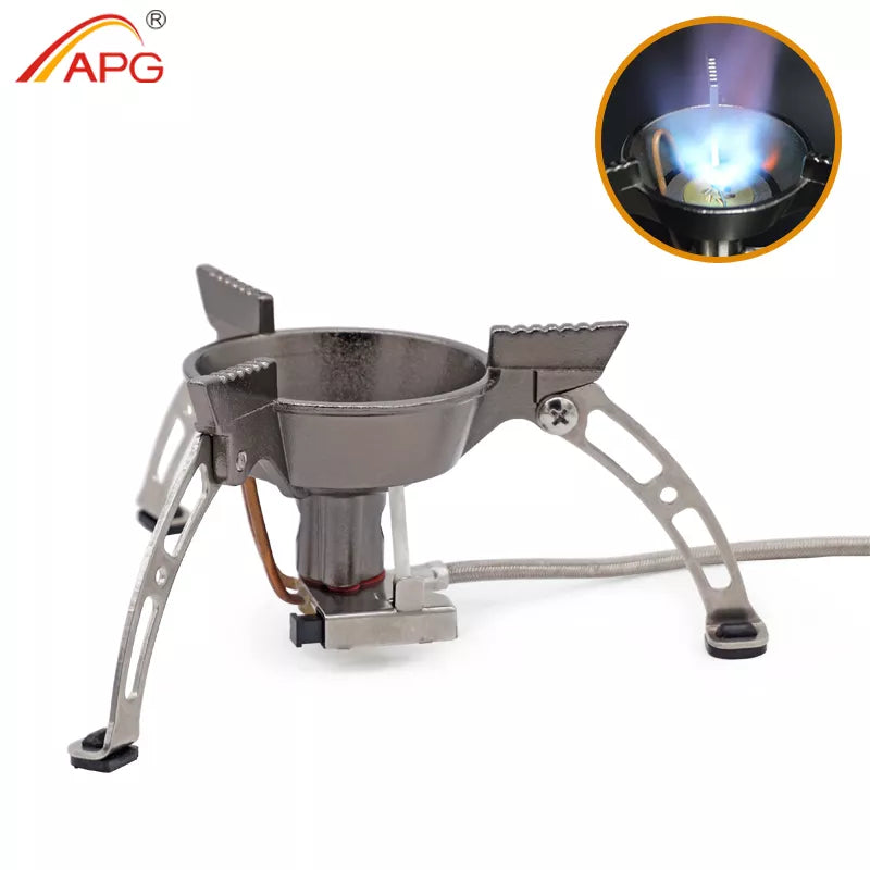 Whirlwind Firepower Camp Gas Stove Outdoor Windproof Burners Picnic Cooker Camping Equipment
