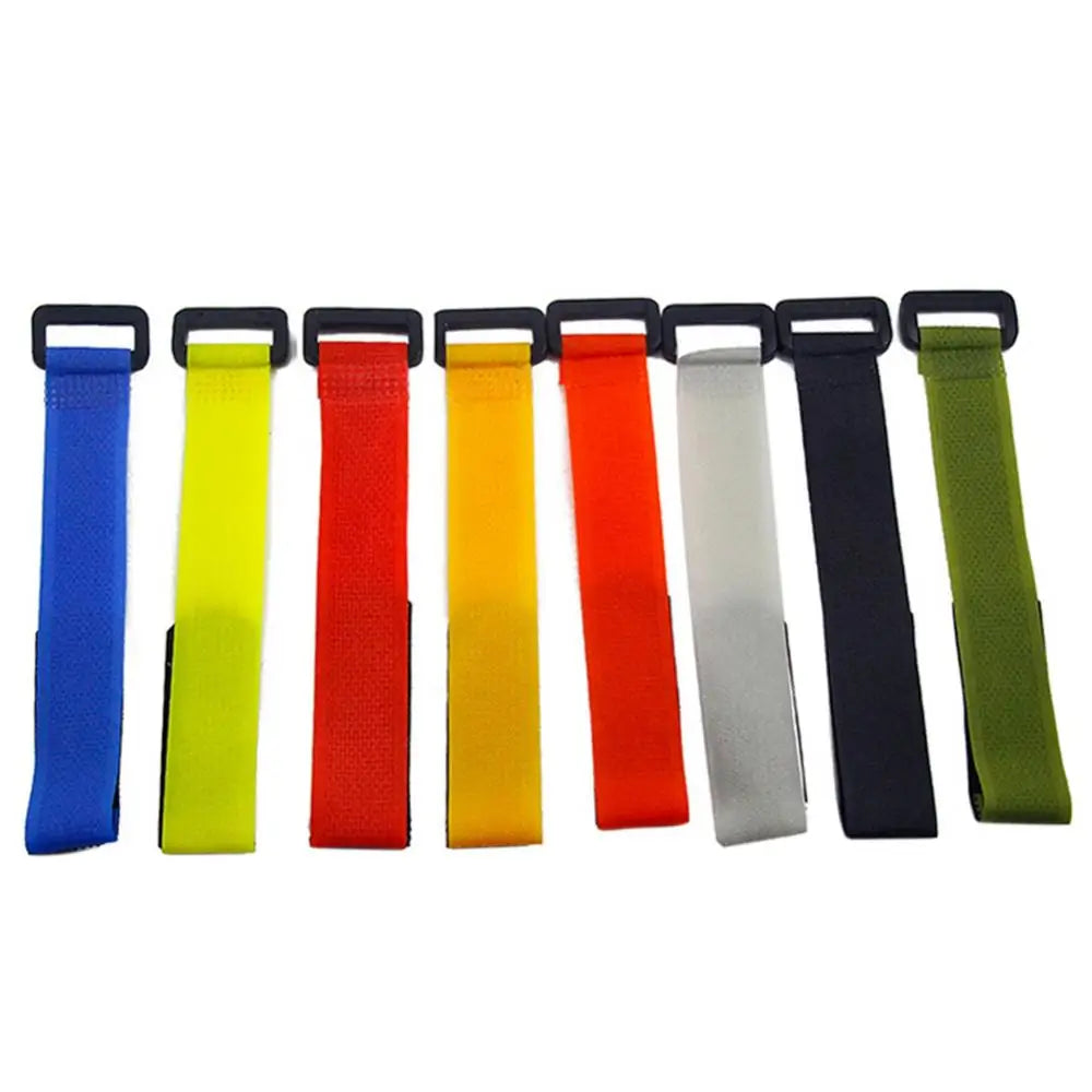 10 Pcs Fishing Rods Fastener Reusable Fishing Rod Tie Tape Bands Belt Straps Fish Accessories