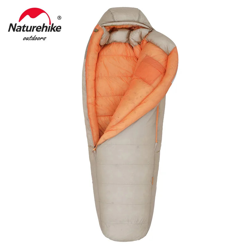 Snowbird Goose Down Mummy Sleeping Bag Ultralight Winter Camping Hiking Travel Cold Weather Sack