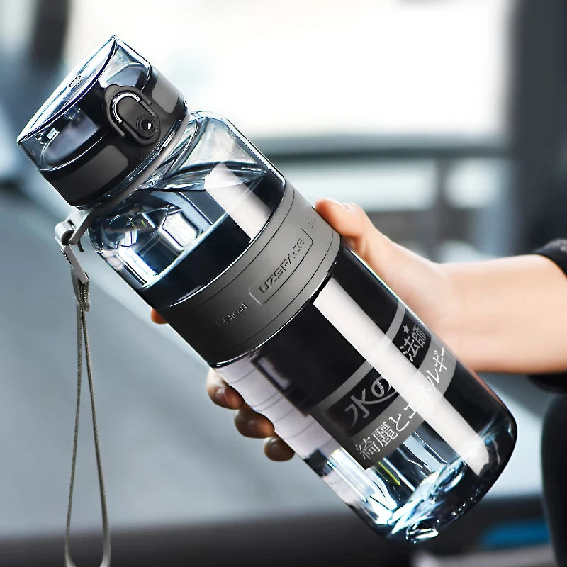 500ml/1000ml Leakproof BPA-Free Sports Water Bottle with Tea Infuser | UZSPACE