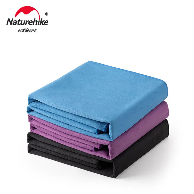 Quick-Drying Ultralight Microfiber Towel Portable Compact Camping Swimming Fitness Travel NH20FS009