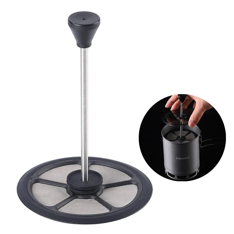 Fire-Maple Petrel French Press Coffee Filter for G3 Pot – Lightweight Outdoor Brewing