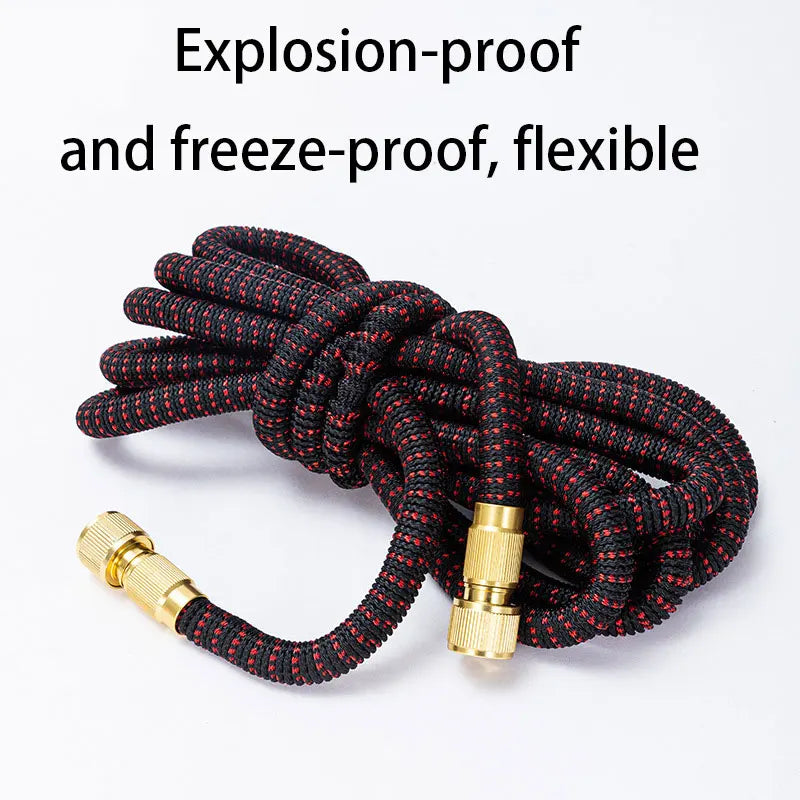 Telescopic Magic Garden Hose | Durable Expandable Water Hose with TPE Inner Tube