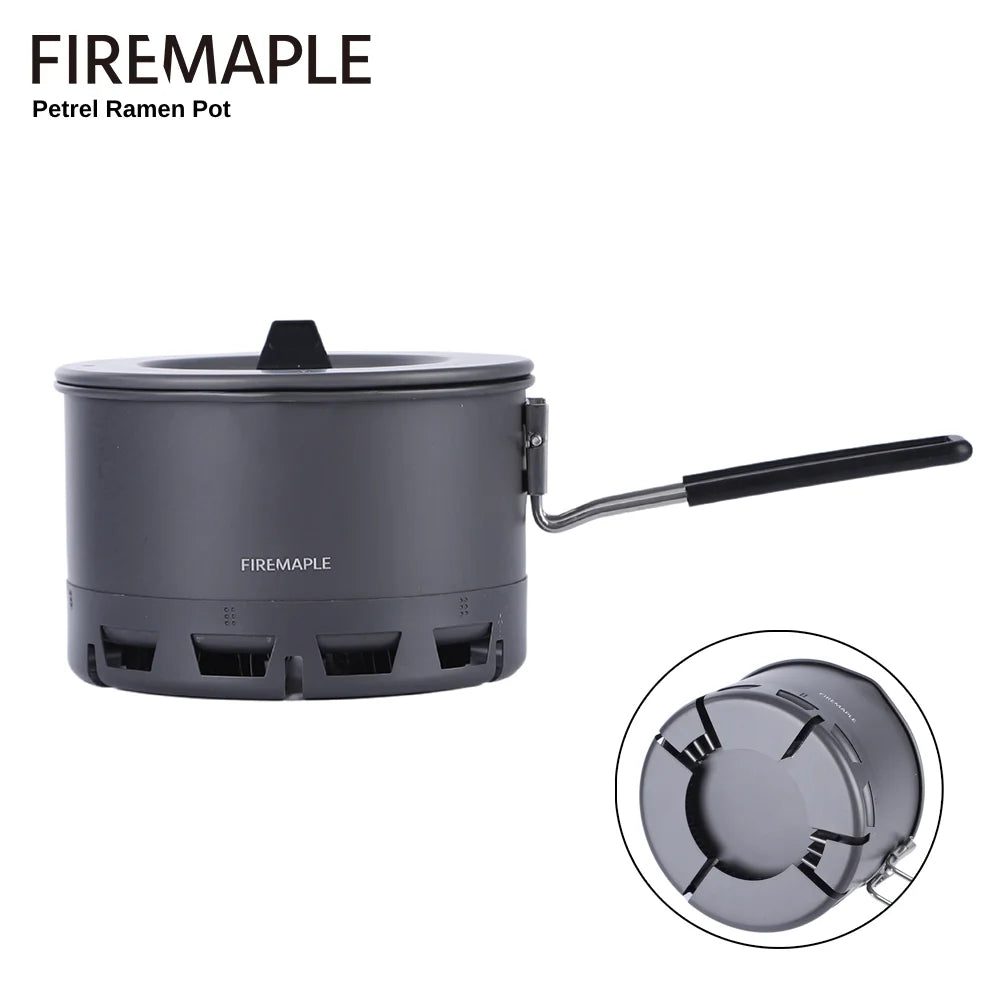Fire-Maple Petrel Ramen Pot Ultralight Heat-Exchanger Camping Pot (800ml)