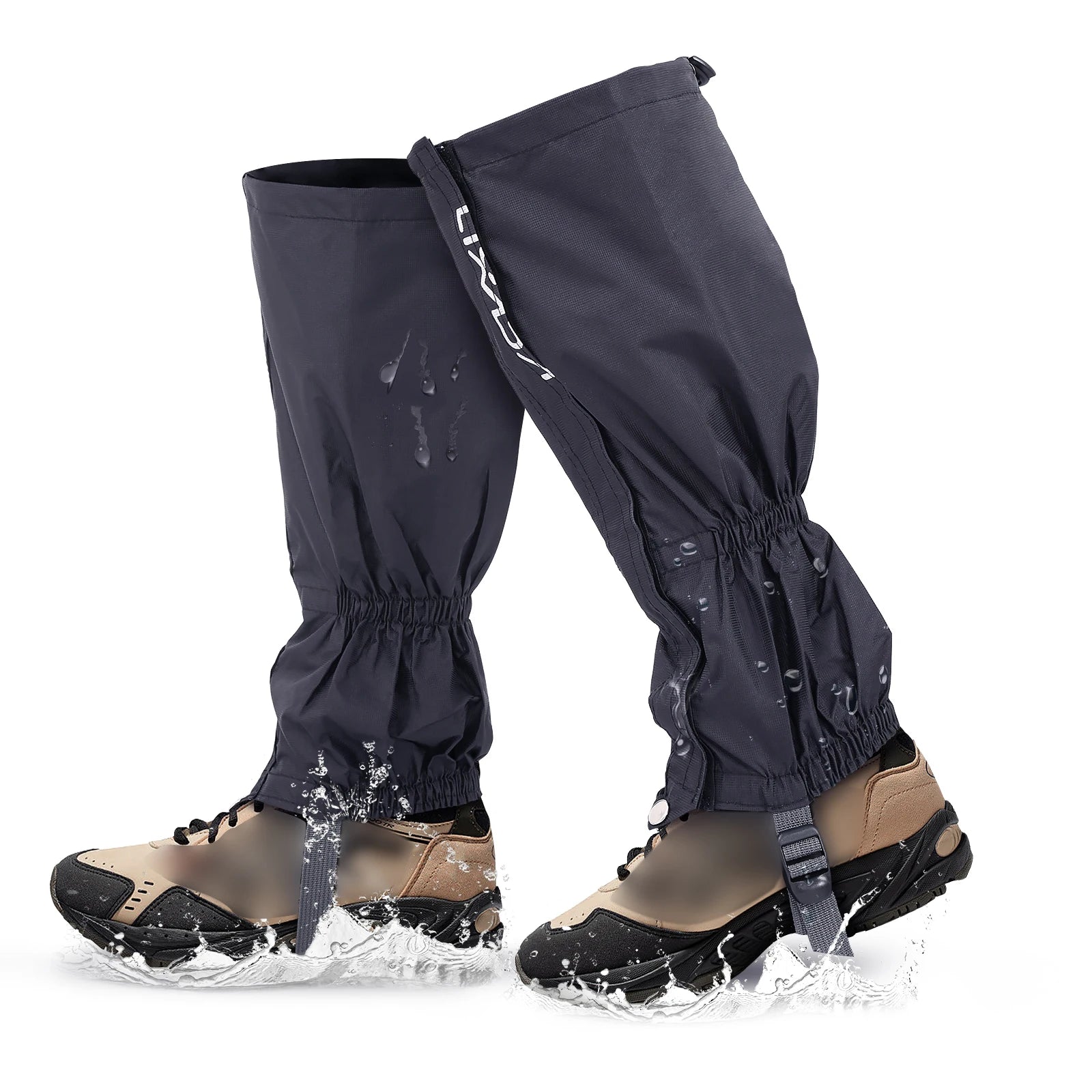 LIXADA Waterproof Snow Gaiters for Skiing, Hiking, Camping & Climbing – Unisex