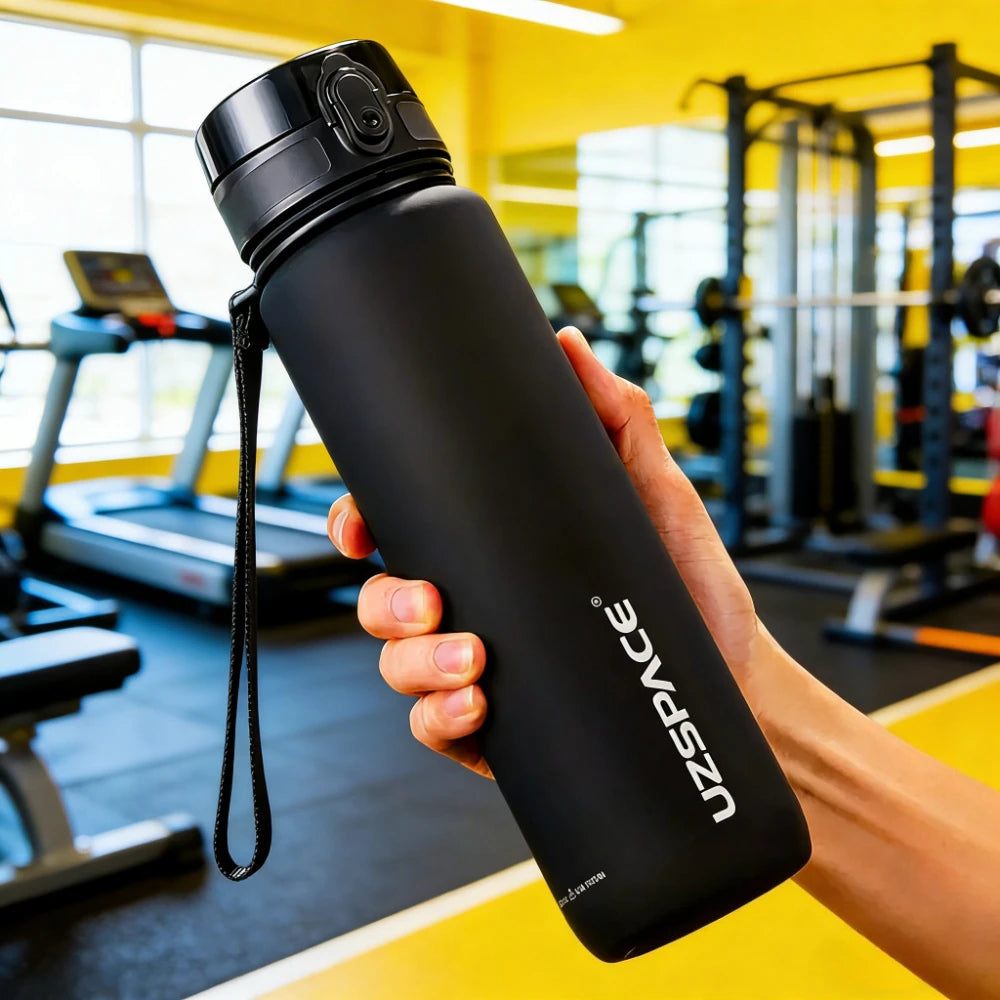 500ML / 1000ML Leak-Proof Tritan Sports Water Bottle BPA-Free Travel Gym Drink Bottle