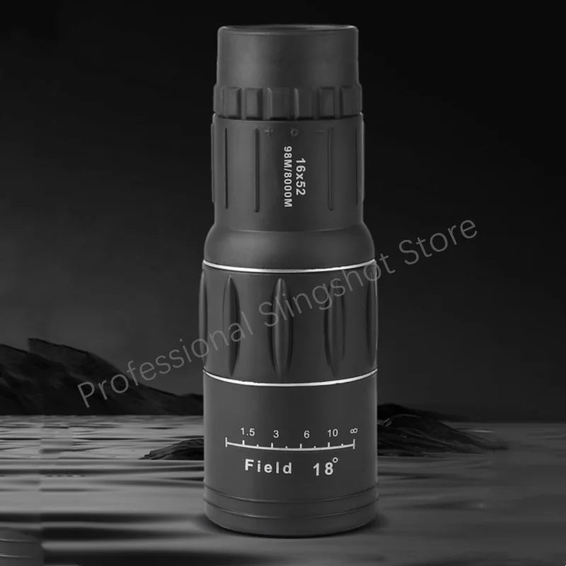 Portable High-Definition 16X52 Monocular Telescope with FMC Coating for Bird Watching & Hiking