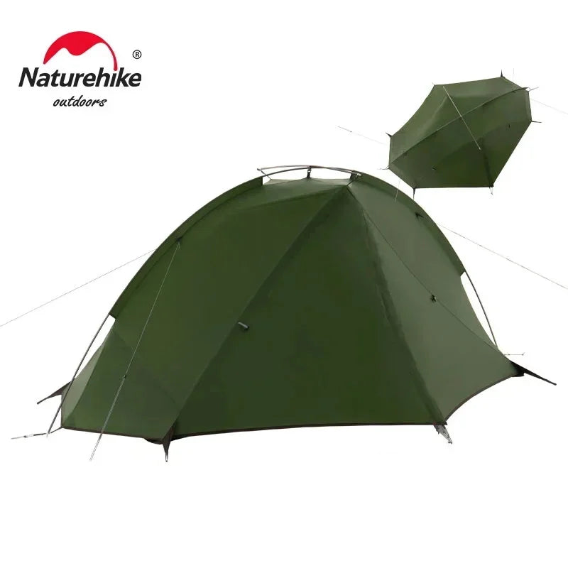Lightweight Backpacking Dome Tent with Footprint – 1–2 Person (Naturehike Tagar Compatible)