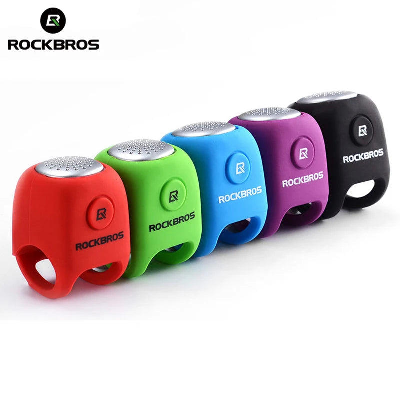 Electric Bike Bell 110 dB Rainproof Horn with 3 Sound Modes for MTB & Road Cycling