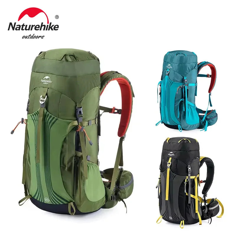 NH18Y045-Q / NH16Y020-Q / NH16Y065-Q 45L–65L Hiking Backpack Large Capacity Trekking Pack