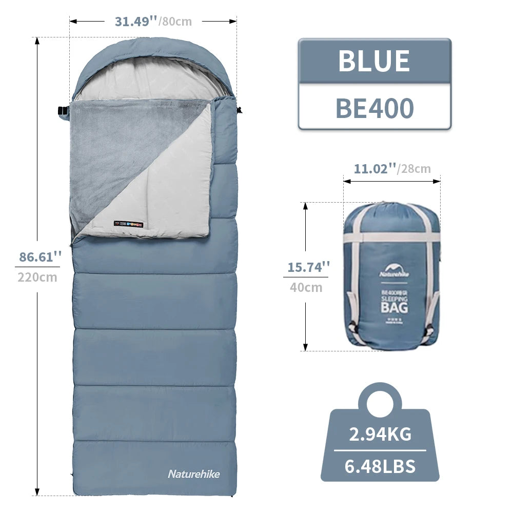 Heated Winter Sleeping Bag USB-Powered Warming Camping Quilt Splicable Cold Weather Outdoor Bag