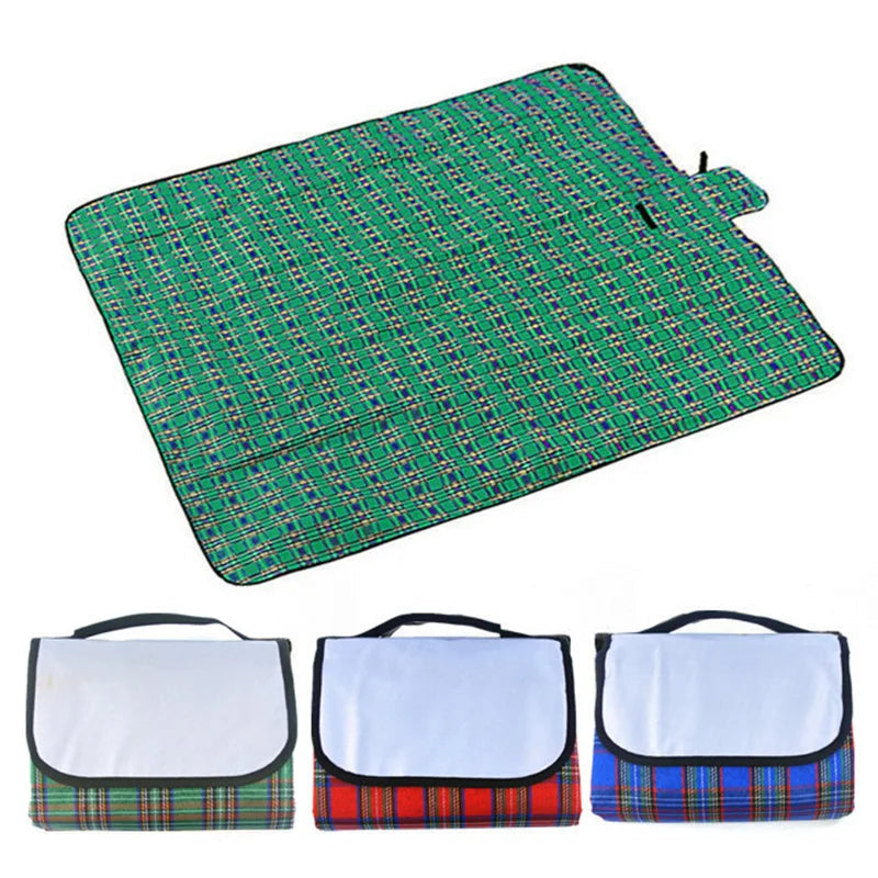 VILEAD Folding Waterproof Picnic Mat – Lightweight, Moisture-Proof Outdoor Camping Rug