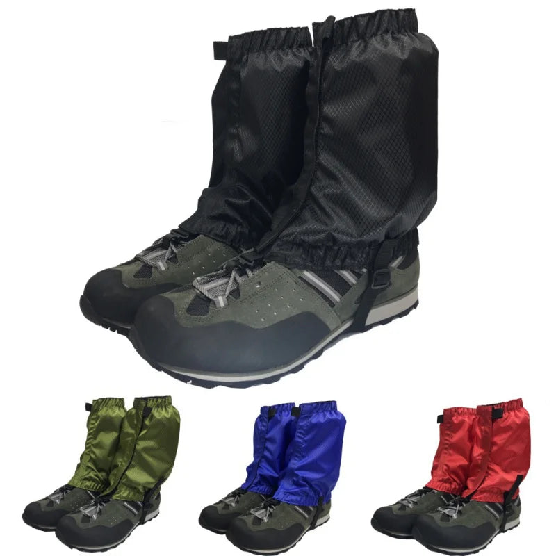 Unisex Waterproof Leg Gaiters – Lightweight Leg Covers for Hiking, Climbing & Snow Travel