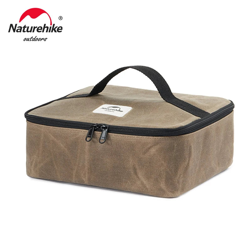 NATUREHIKE Large Capacity Camping Stove Storage Bag Gas Canister Travel Storage Box