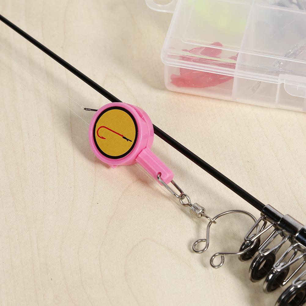 1PCS Fishing Quick Knot Tool Fast Tie Nail Knotter Line Cutter Clipper Nipper Hook Sharpener Fly Tying Tool Fishing Tackle Gear