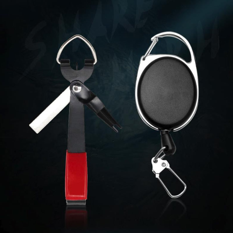1pcs Fishing Quick Knot Tool Fast Tie Nail Knotter Line Cutter Clipper Nipper Hook Sharpener