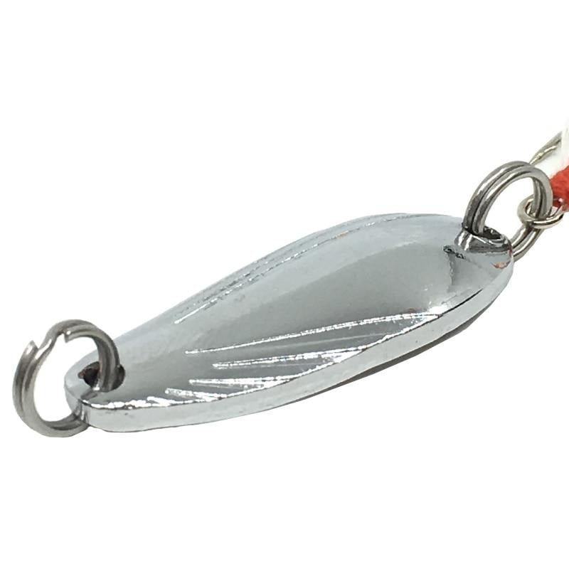 1pcs Metal 3g/5g Fishing Lures Wobbler Spinner Bait Spoon Artificial Bass Hard Sequin Paillette Metal Steel Hook Lures