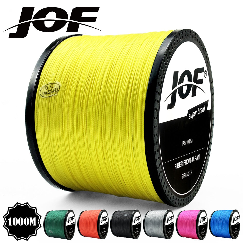 2018 JOF 300m 500m 1000m 10LB - 80LB PE Multifilament 4 Strands Braid Line Ocean Fishing Super
