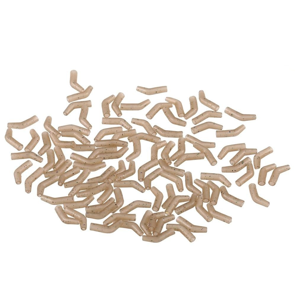 30 / 50 / 100 PCS Fishing Line Aligner Anti-tangle Hook Sleeves Bent Hook Aligner Carp Fishing Tackle Boxes Tools