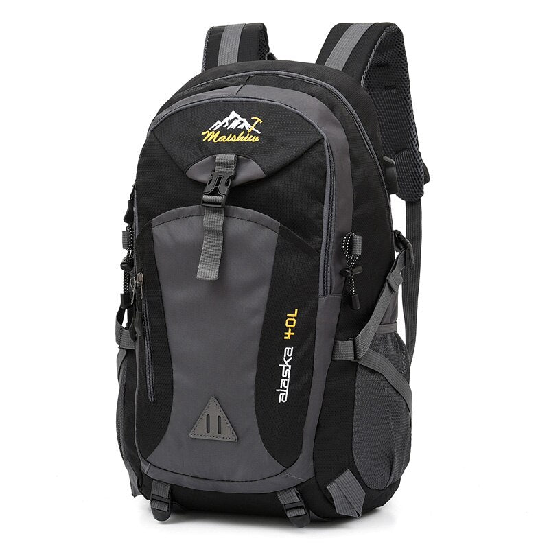 40L Unisex Waterproof Backpack Travel Pack Sports Bag Pack