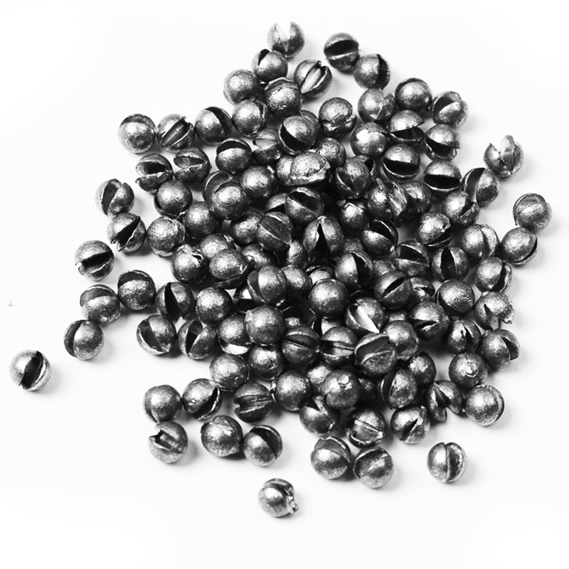 50pcs 0.3g 0.5g 0.7g 1g 1.5g 2g Fishing Supplies Of Lead Explosion Models Selling Sinkers Fish Accessory Fishing Tool