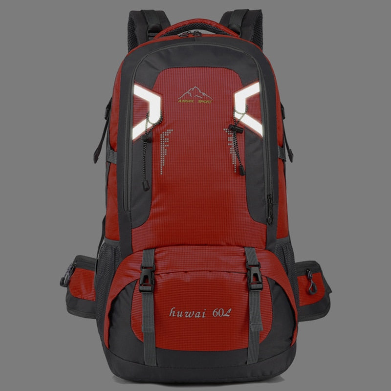 60L waterproof unisex men backpack travel pack sports bag pack Outdoor Climbing Mountaineering