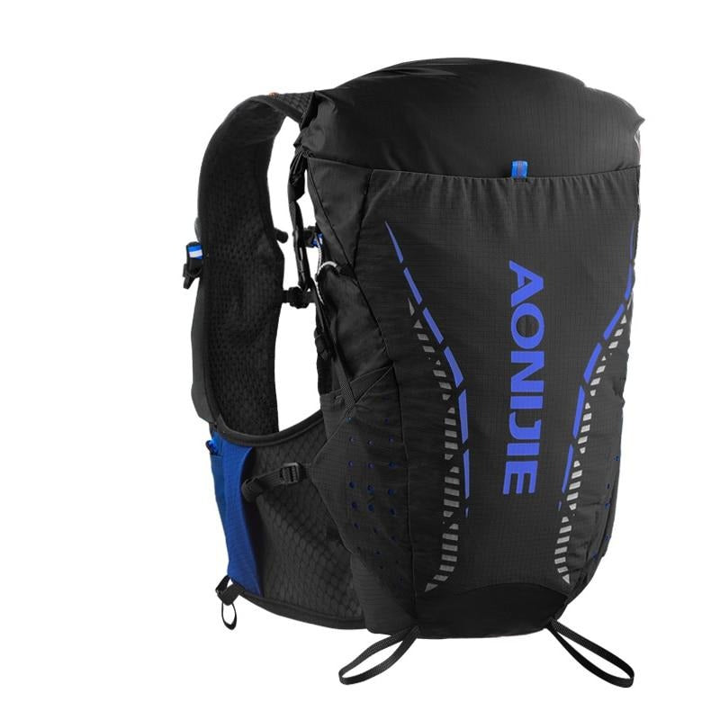 Black Ultra Vest 18L Hydration Backpack Pack Bag Soft Water Bottle Flask For Trail Marathon Race