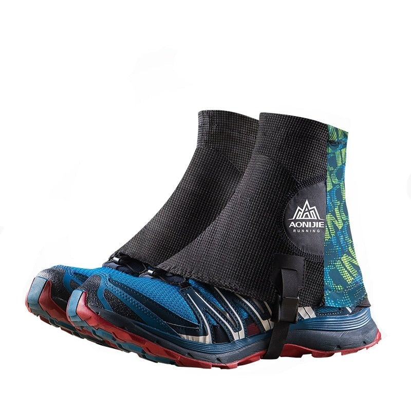 AONIJIE E941 Outdoor Unisex High Running Trail Gaiters Protective Sandproof Shoe Covers