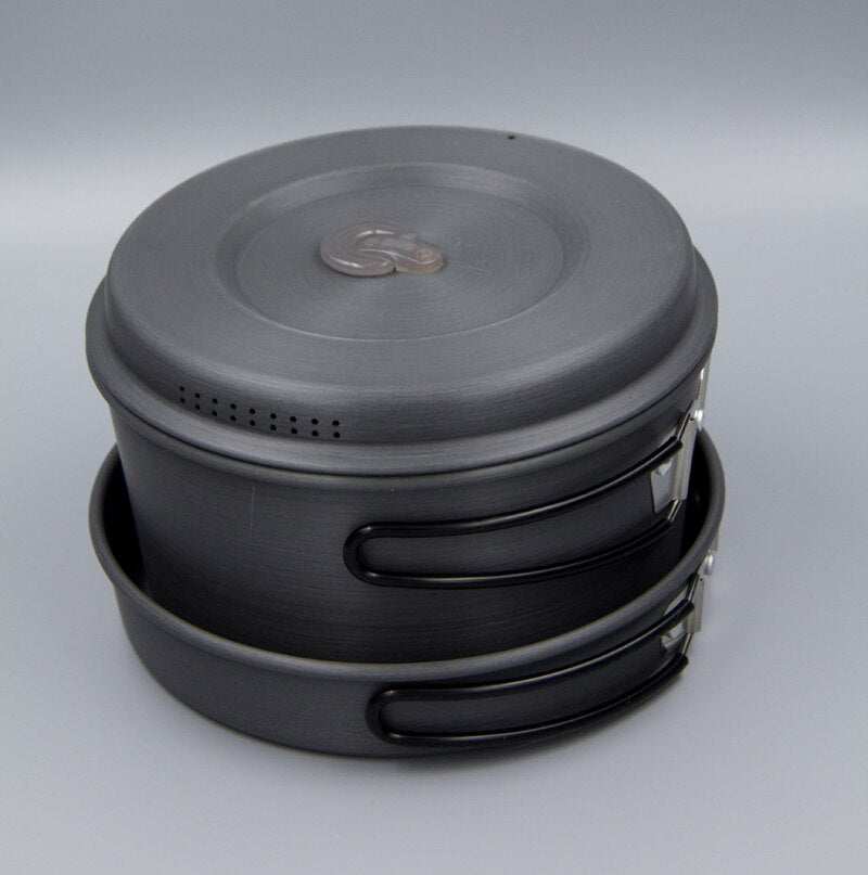 Ultralight camping cooking pans and portable camping cookware