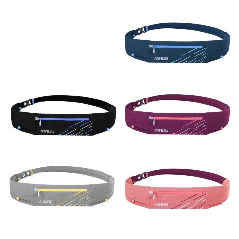 Quick Dry Breathable Sports Waist Bag Belt Fanny Pack Pockets for Jogging Outdoor Running