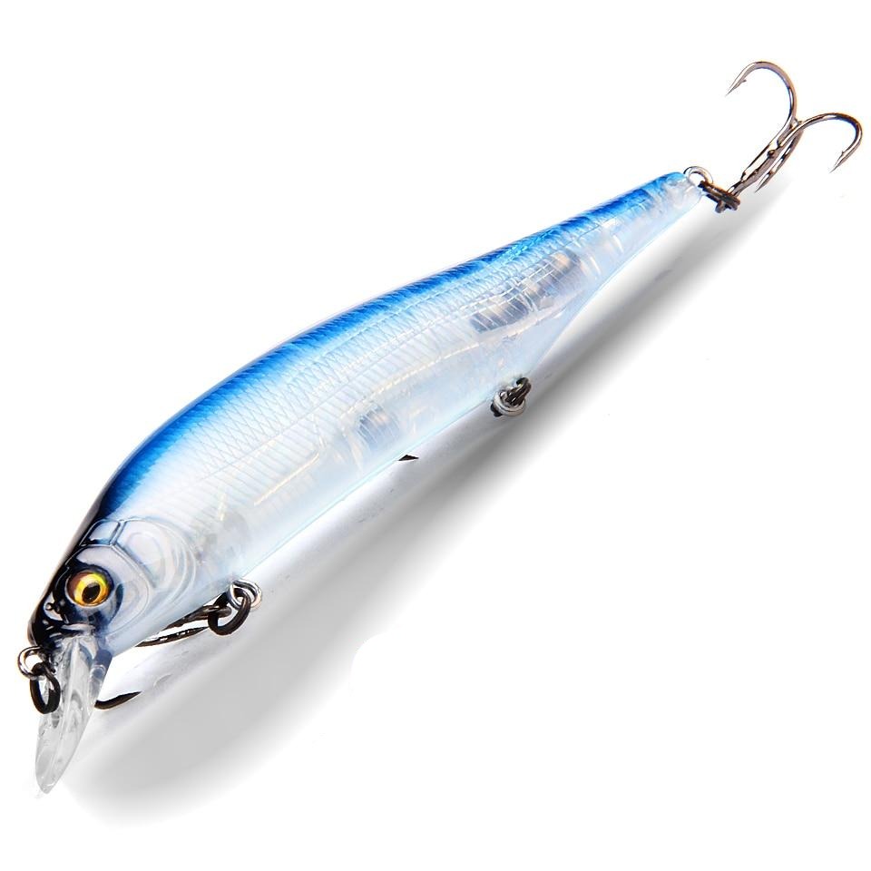 BEARKING 115mm 15g SP Tungsten weight system Top fishing lures minnow crank wobbler quality fishing tackle hooks for fishing