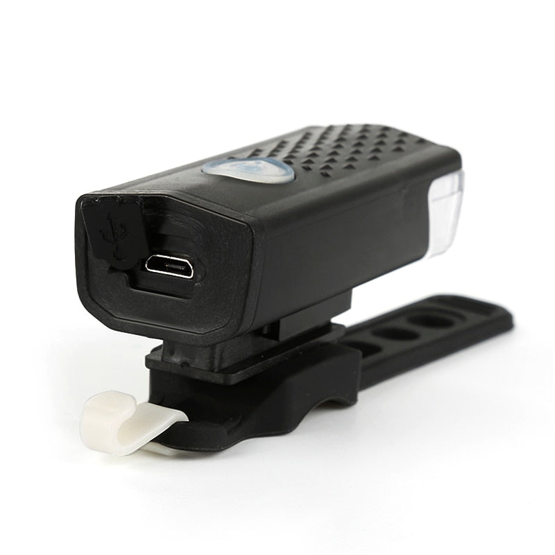 Bicycle Light Waterproof USB Rechargeable Front LED Bike Lights Cycling Lamp Torch Handlebar