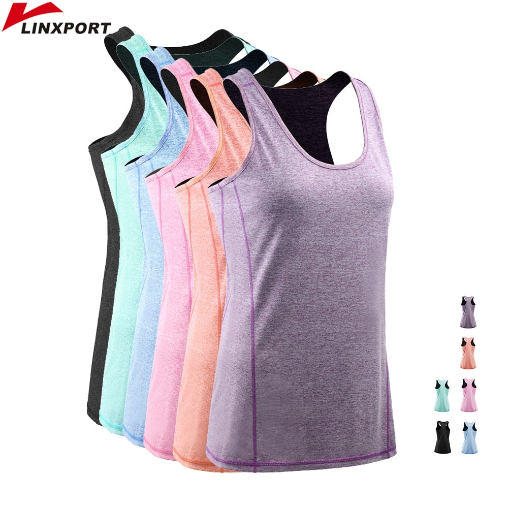 Female Sport Tops Sleeveless Yoga Shirt Exercise Workout Sports T-Shirts Women Running Singlets Sexy