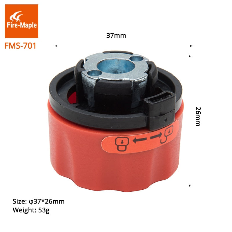 Fire Maple Camping Gas Adapter Outdoor Stove Head FMS-701 Plastic Butane Connector Gas Bottle