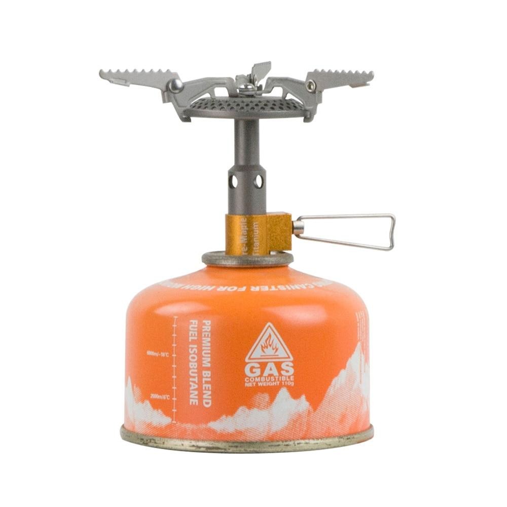 Fire Maple FMS-116T Outdoor Mini Camping Stoves Gas Burner For Backpacking 48g 2300W Portable