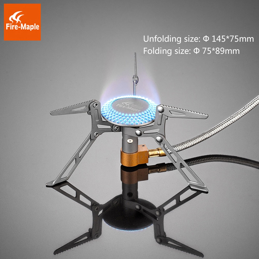 Fire Maple Titanium Stove FMS-117T Ultralight Outdoor Camping Hiking Stoves Lightweight Travel Gas