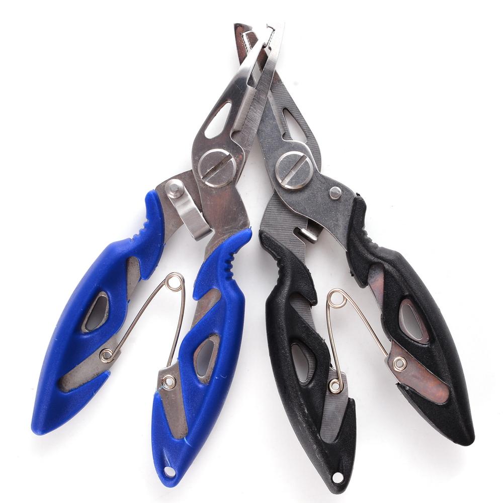 Fishing Plier Scissor Hook Remover Fishing Tackle Tool Cutting Fish Tongs Multifunction Scissors