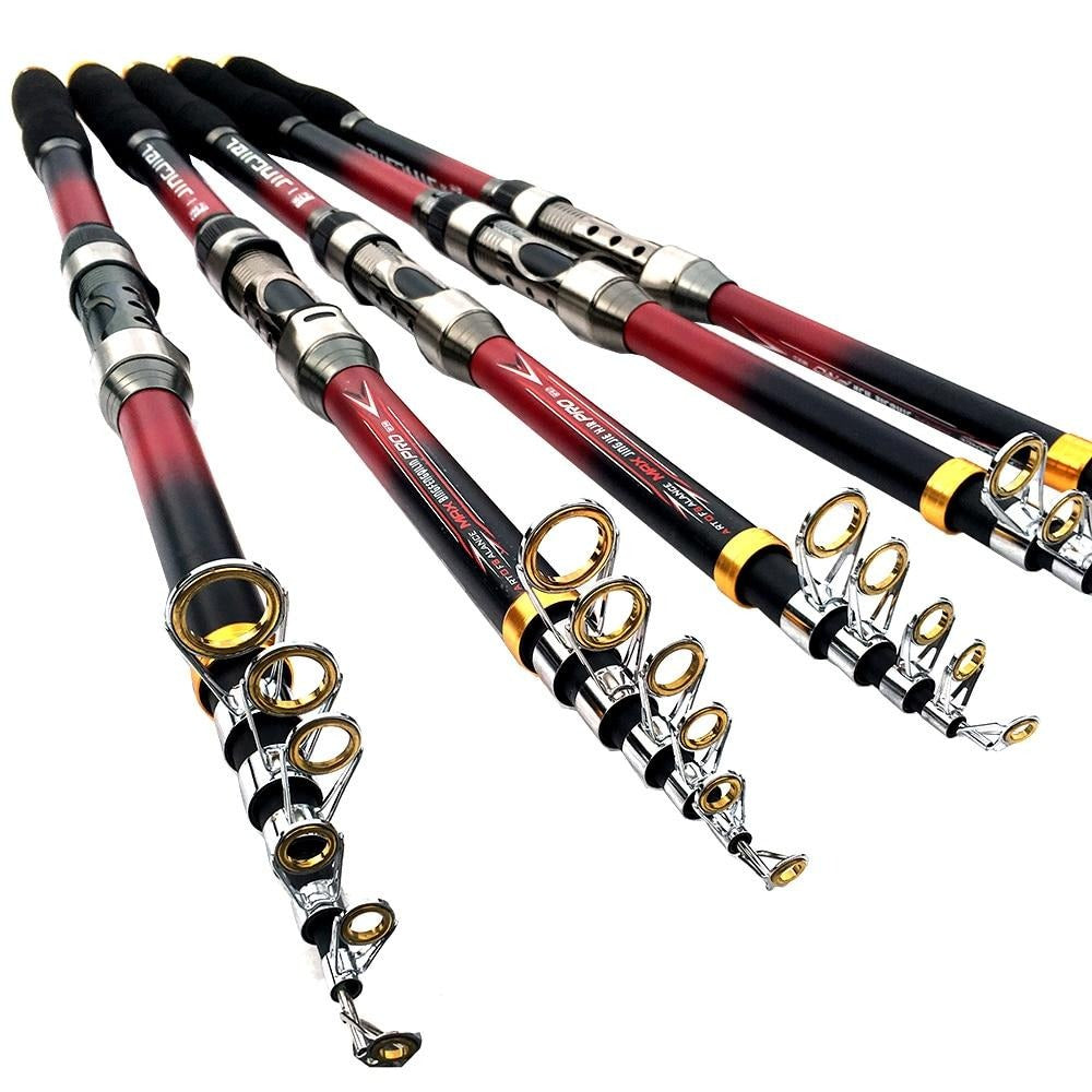 GHOTDA High Carbon Portable Telescopic Fishing Rod Carp Fishing Fishing Tackle
