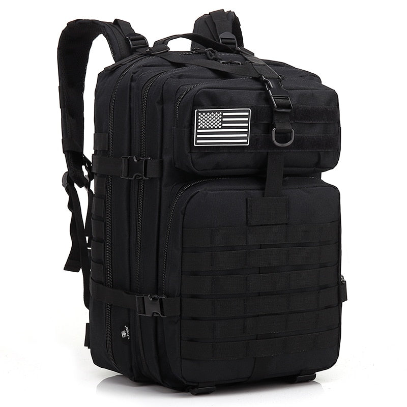 50L Large Capacity Man Army Tactical Backpacks Military Assault Bags 900D Waterproof Outdoor Sport