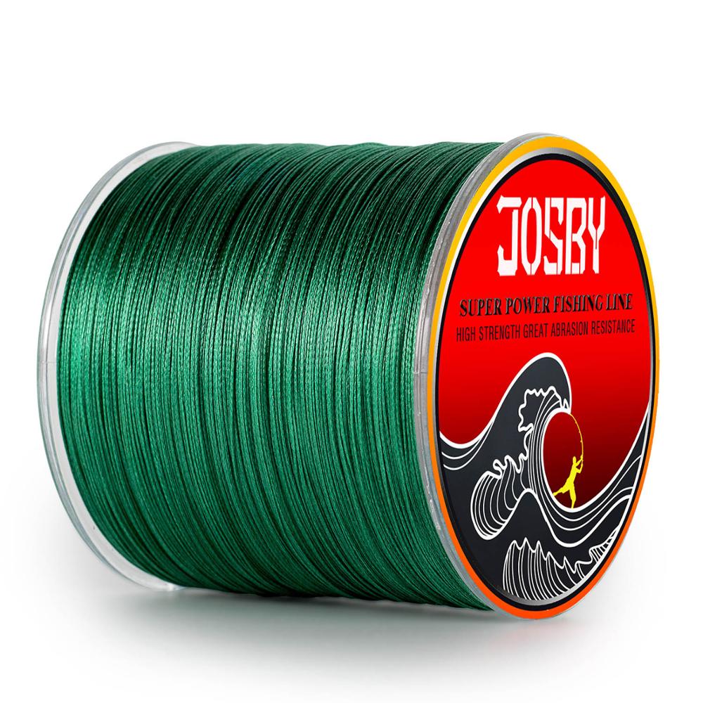 JOSBY 8 Strand Japan Super Strong PE Braided Fishing Line Multifilament Fishing Line 500m Braid