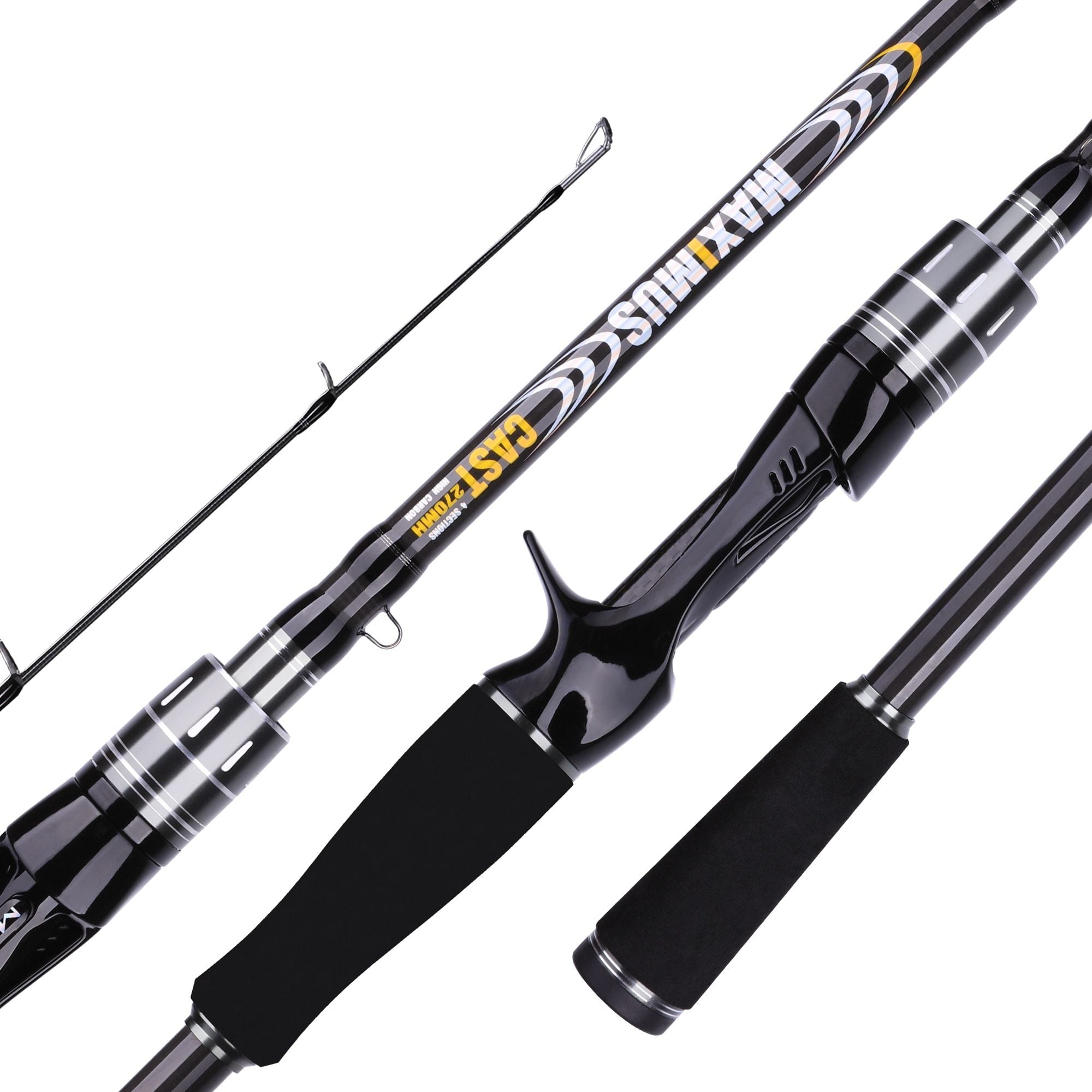 MIFINE MAXIMUS Lure Fishing Rod 1.8m 2.1m 2.4m 2.7m 3.0m30T Carbon spinning baitcasting FUJI Guide travel lure rod 3-50g ML/M/MH