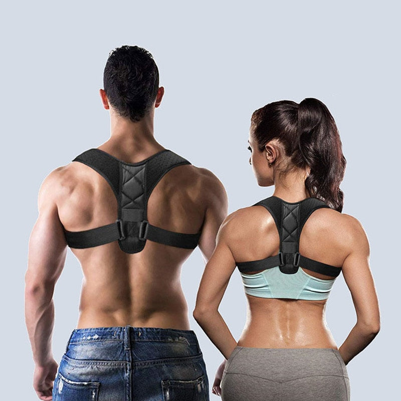 Adjustable Clavicle Posture Corrector Men Women Upper Back Brace Shoulder Lumbar Support