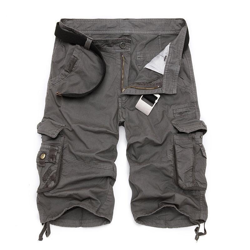 Mens Military Cargo Shorts 2020 Brand New Army Camouflage Tactical Shorts Men Cotton Loose Work
