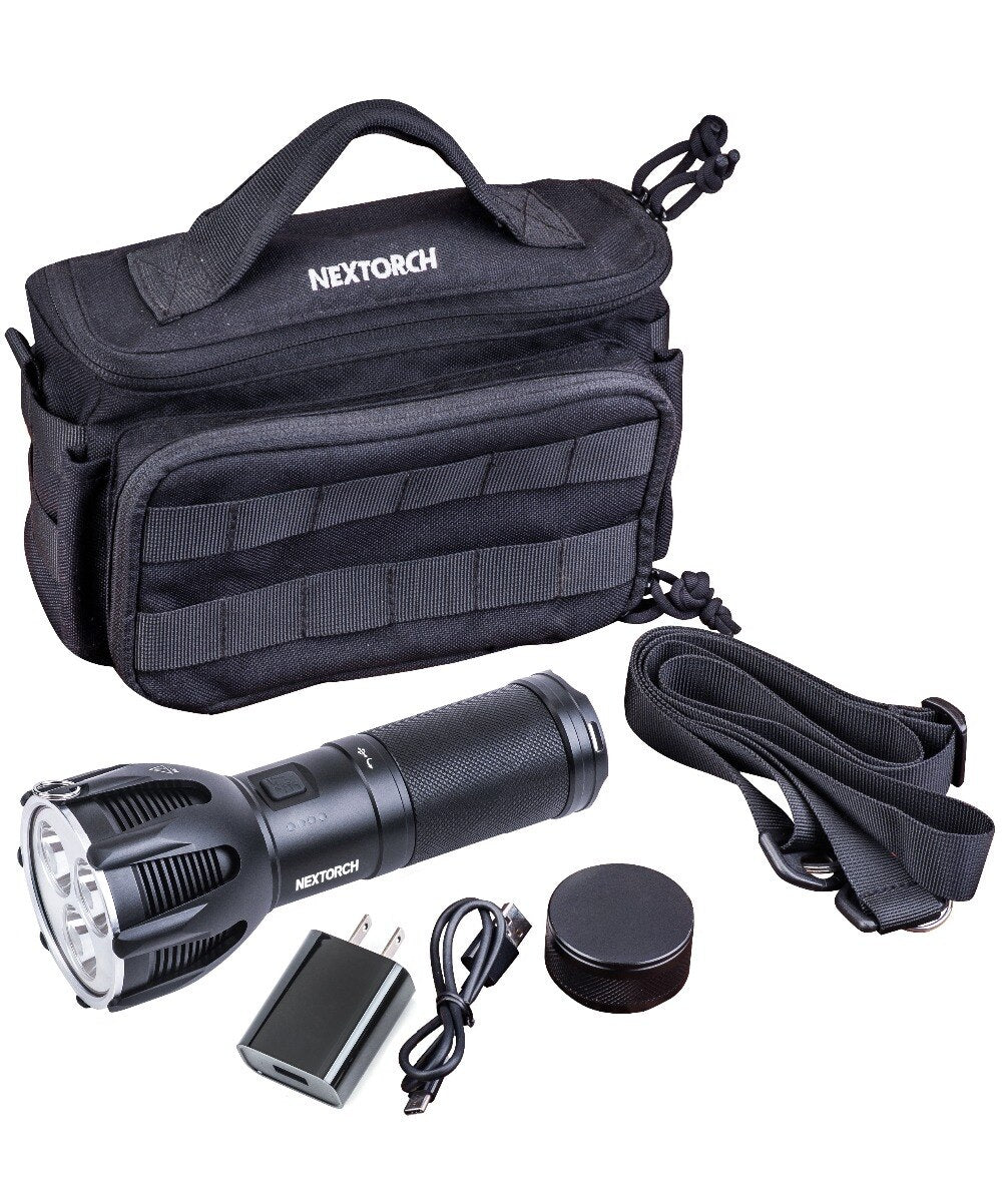 5600 Lumens Ultra-long Throw Rechargeable Search Torch Waterproof High Output Handheld Torch