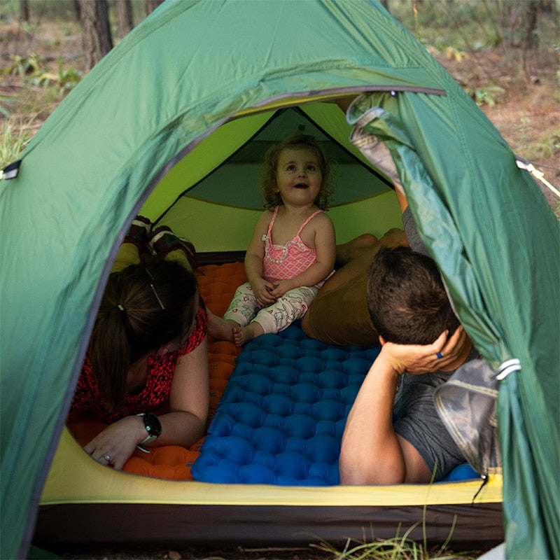 Naturehike Nylon TPU Sleeping Pad Lightweight Moisture-proof Air Mattress Portable Inflatable