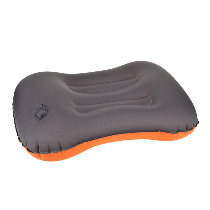 Portable Outdoor Travel Camping Pillow Compressible Inflatable Cushion Soft Neck Protective HeadRest