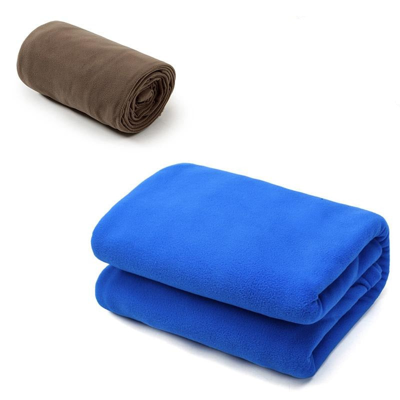 Portable Ultra-light Polar Fleece Sleeping Bag Outdoor Camping Tent Bed Travel Warm Sleeping Bag